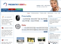 E-shop Pneumatikyadisky.sk